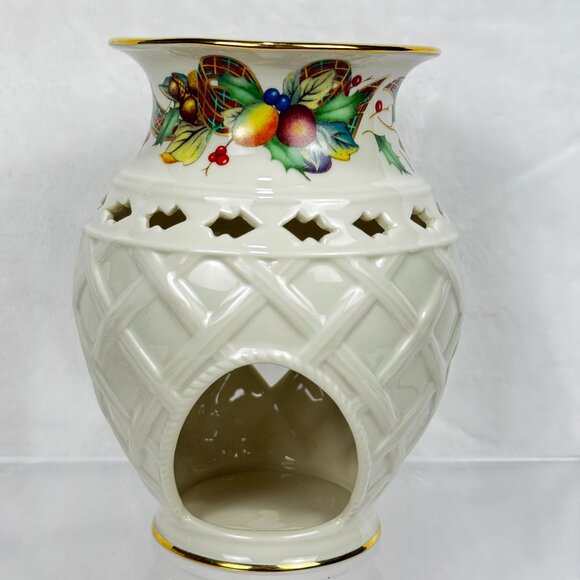 Lenox Dimention Collection Holiday Tartan Fragance Warmer Wax Melt - Picture 1 of 11